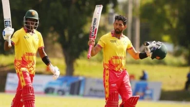 Zim vs Gam T20 match Several records broken Sikandar Raza century