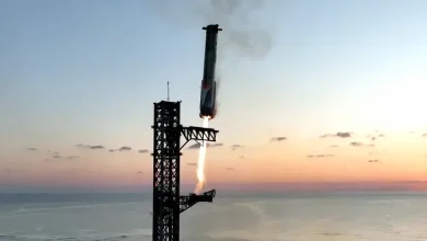 Success of Space X Caught the booster in mid-air landing on launchpad