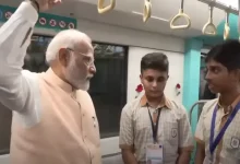 The Prime Minister traveled in the Metro 3