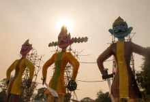 Inflation is affecting the makers of Ravana's idols