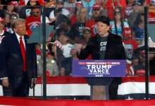 Trump and Elon Musk were spotted together at a rally in Pennsylvania