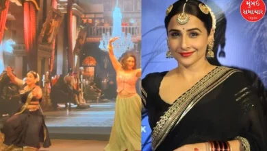 Vidya Balan's foot slipped while performing with Madhuri Dixit...