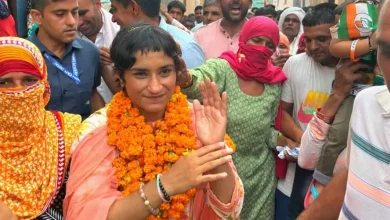 Vinesh Phogat's victory in the arena of politics: defeats the BJP candidate