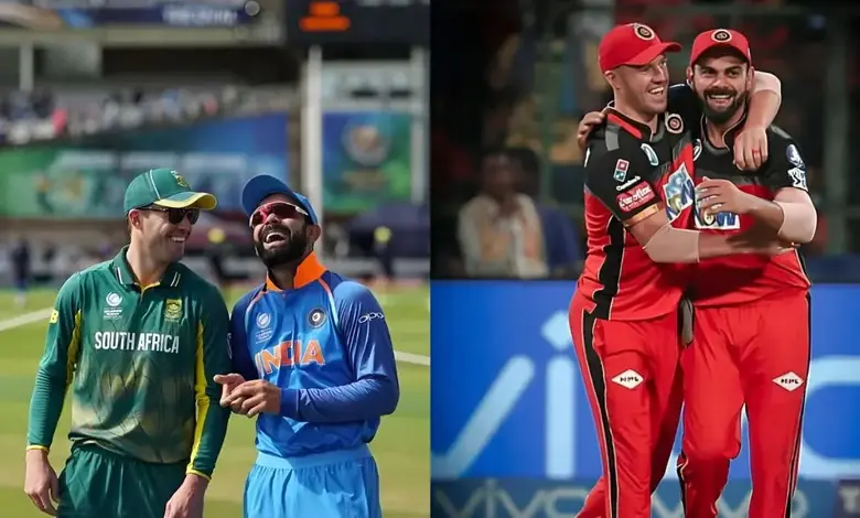 Virat writes a letter for AB de villiers after he selected for ICC Hall Of Fame