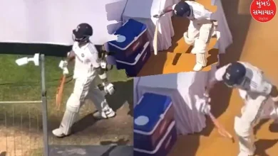 Water boxes became victims of Kohli's wrath! See, how