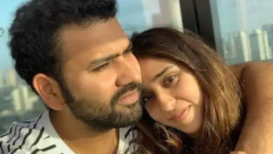 What was Rohit Sharma-Ritika Sharma doing in the live match