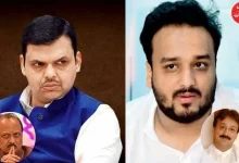 Zeeshan Siddiqui's meeting with Devendra Fadnavis sparked a debate in political circles