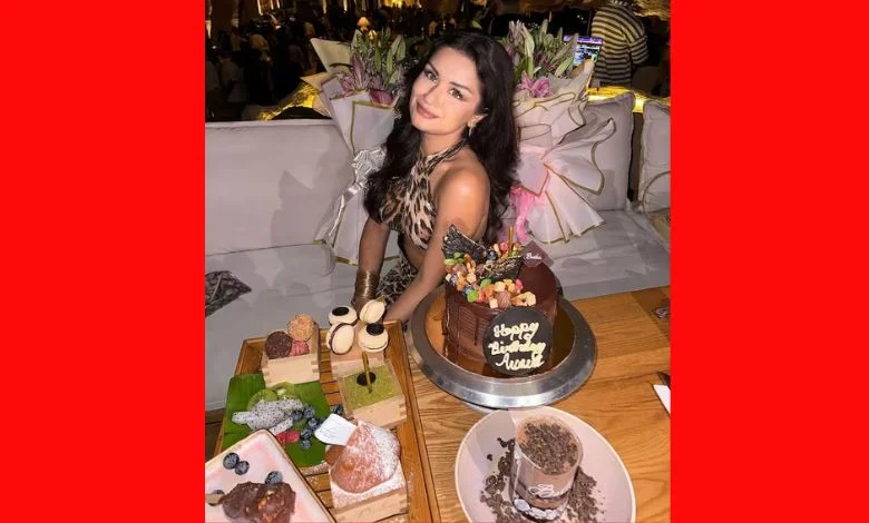 Check out Avneet Kaur's bold look at the birthday celebration