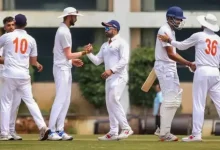 In the new season of Ranji, Baroda played three matches and in all three...