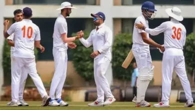 In the new season of Ranji, Baroda played three matches and in all three...