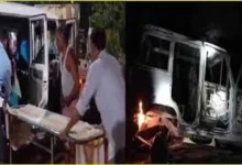 bihar road accident speeding scorpio ran over kanwariyas in banka