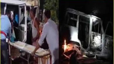 bihar road accident speeding scorpio ran over kanwariyas in banka