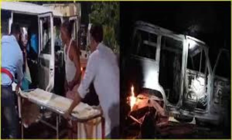 bihar roadworthy  mishap  speeding scorpio ran implicit    kanwariyas successful  banka