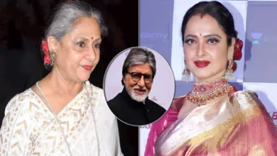 iconic image of jaya bachchan and rekha's complicated past