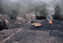 Massive explosion in West Bengal coal mine: 7 laborers killed-Video Viral