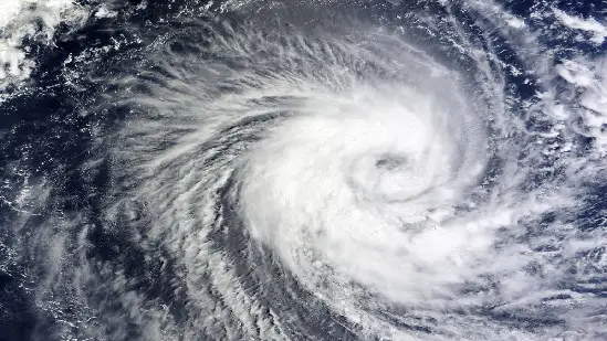 Meteorological section  forecast regarding Cyclone Dana