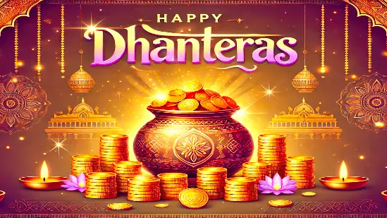 "Dhanteras shopping - people buying gold and silver at a jewelry store"