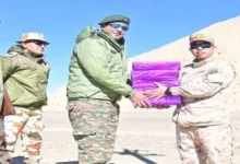 Diwali on the border: Indian and Chinese armies greet each other, distribute sweets