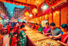 gold and silver prices touch all-time high before diwali