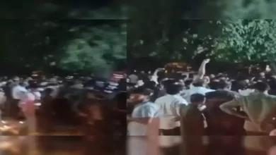 students clash at jamia millia islamia during diwali celebrations