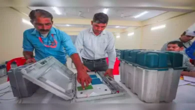 "congress questions evm battery level after voting"