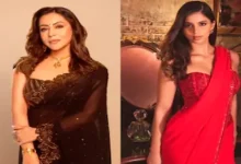 Balani looks beautiful in black saree Gauri Khan, Suhana Khan commented that...