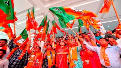 congress and bjp candidates face off in gujarat bypoll