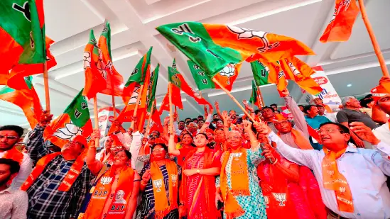 congress and bjp candidates face off in gujarat bypoll