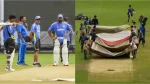 India New Zealand test first day called off without toss