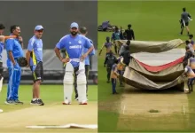 India New Zealand test first day called off without toss