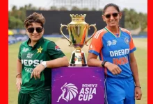 Why is the threat slightly heightened for India's women's team ahead of Sunday's match against Pakistan?