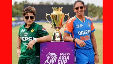 Why is the threat slightly heightened for India's women's team ahead of Sunday's match against Pakistan?