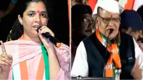 bjp leader vasantrao deshmukh's derogatory remarks against jayashree thorat