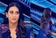 karisma got angry after seeing nextion dancing on kareena kapoors song