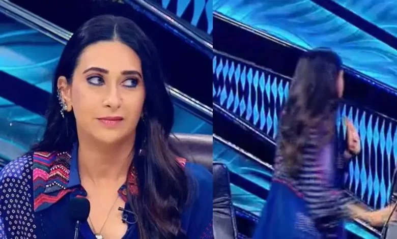 karisma got angry after seeing nextion dancing on kareena kapoors song