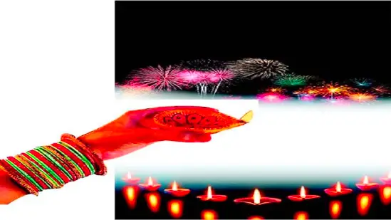 kodia's beauty shines during diwali fireworks