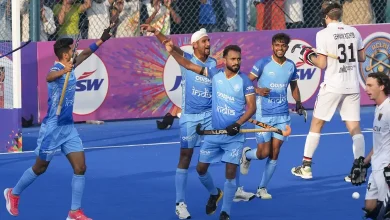 In men's hockey, India beat world champions Germany