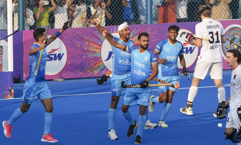 In men's hockey, India bushed  satellite   champions Germany