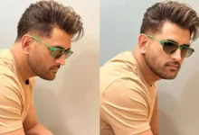 Team India former skipper MS Dhoni new look goes viral see photo