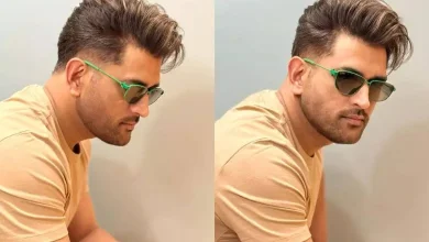 Team India former skipper MS Dhoni new look goes viral see photo