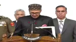 omar abdullah takes oath as jammu kashmir chief minister