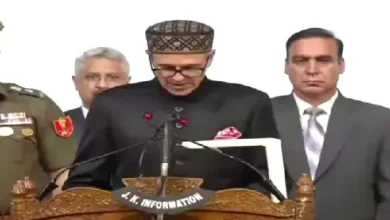 omar abdullah takes oath as jammu kashmir chief minister