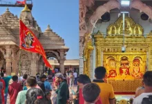 "Over 1 lakh devotees flock to Pavagadh on Navratri's first day, worshiping Maa Kalika"