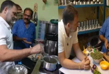 Now Rahul Gandhi cooked in the kitchen of a Dalit family and also discussed Dalit cuisine