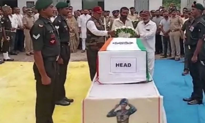 Martyred youth with guard of honor in Agniveer training