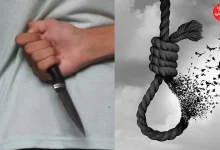 husband brutally killed wife by stabbing then commits suicide in surat