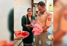 Ghaziabad police sub inspector adopts abonded girl child details inside