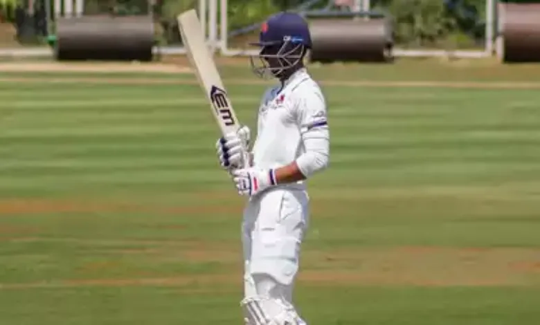 Ranji Match: Mumbai 248/6, Suryansh out for 99