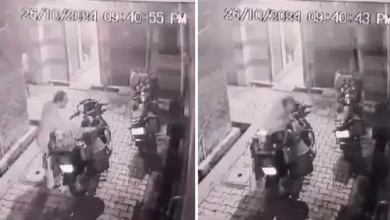 CCTV footage of a person spitting in milk gone viral