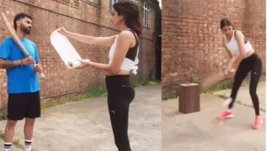 Virat and Anushka plays Gully cricket, video gets viral